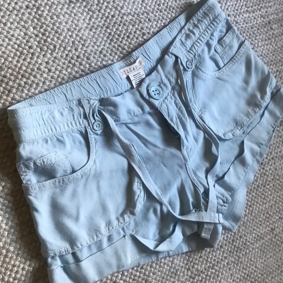 Billabong Powder Blue Shorts - Picture 2 of 3